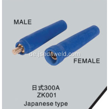Vorschäler Kabelstecker und Gefäß japanischen Typs 300A